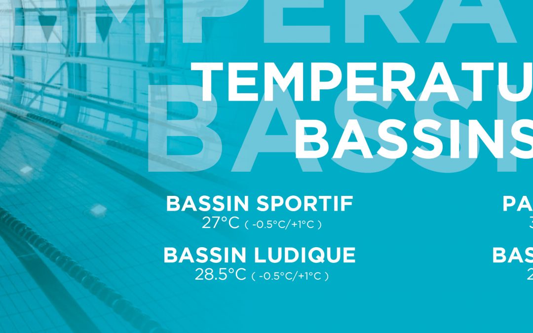 TEMPERATURES DES BASSINS