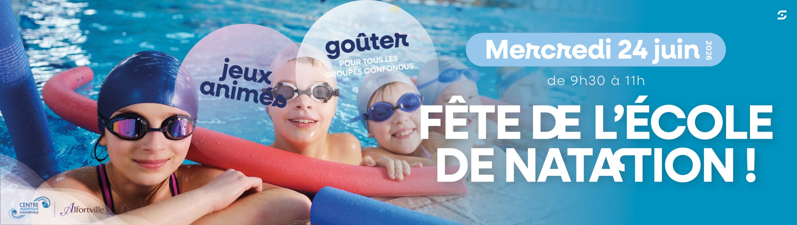 FÊTE DE L'ÉCOLE DE NATATION !