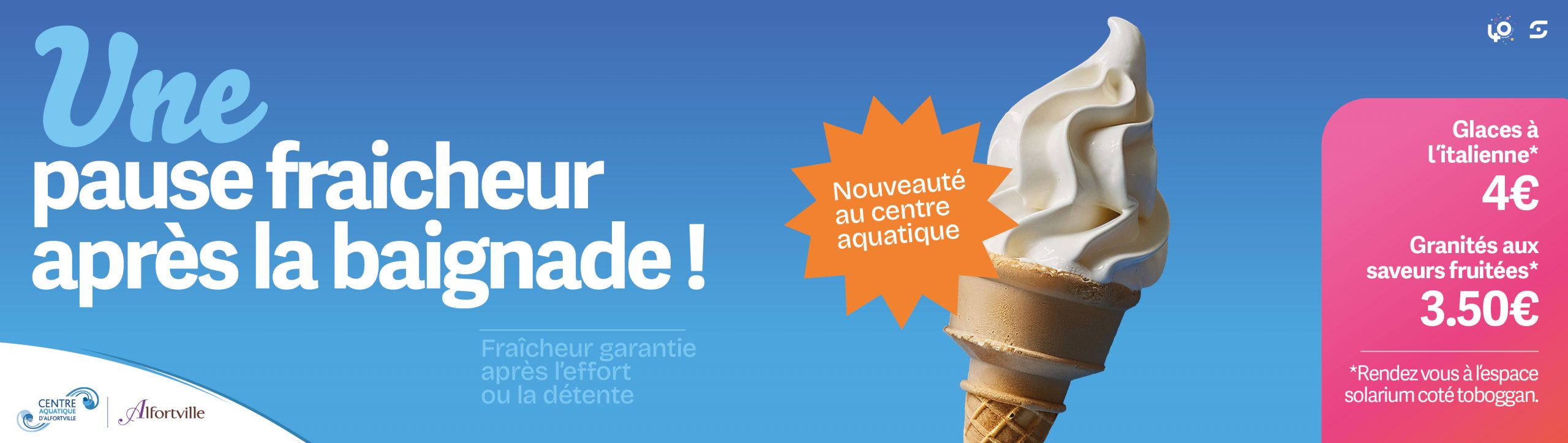 UNE PAUSE FRAICHEUR APRÈS LA BAIGNADE