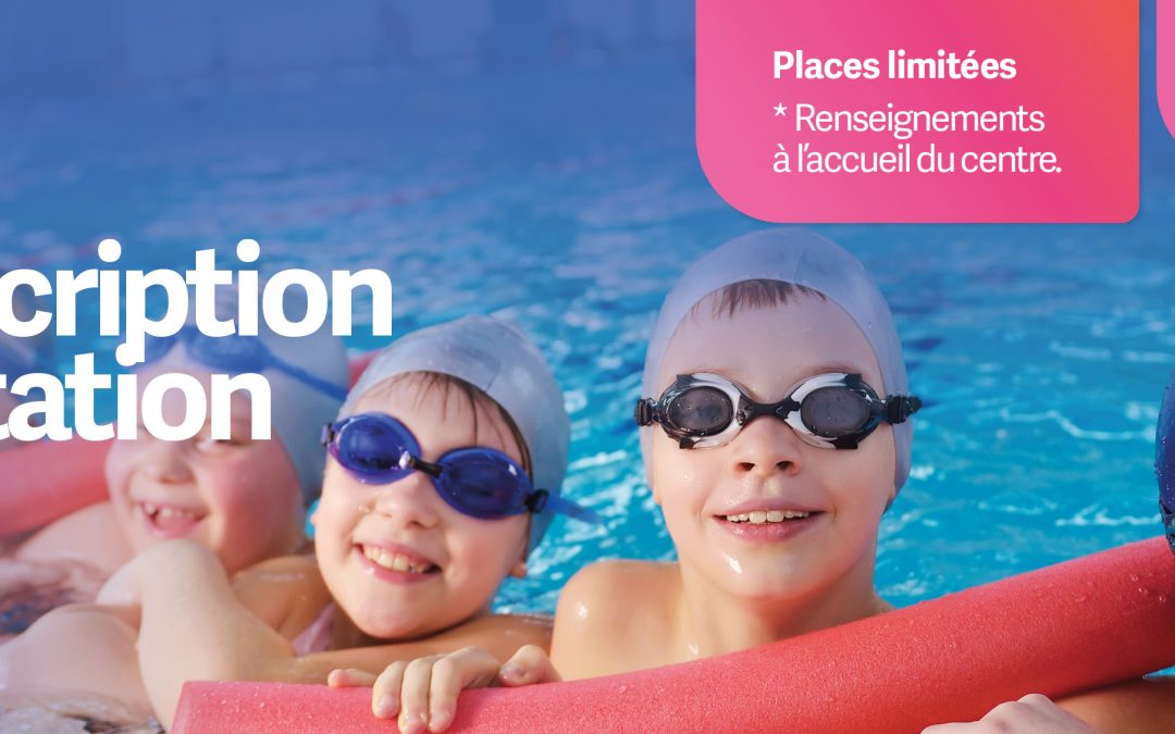 TEST NOUVELLE INSCRIPTION ÉCOLE NATATION